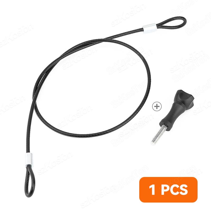 60 см переносной ремень безопасности из нержавеющей стали шнурок на запястье для Go Pro 12 Insta360 X4 DJI аксессуары для спортивной камеры