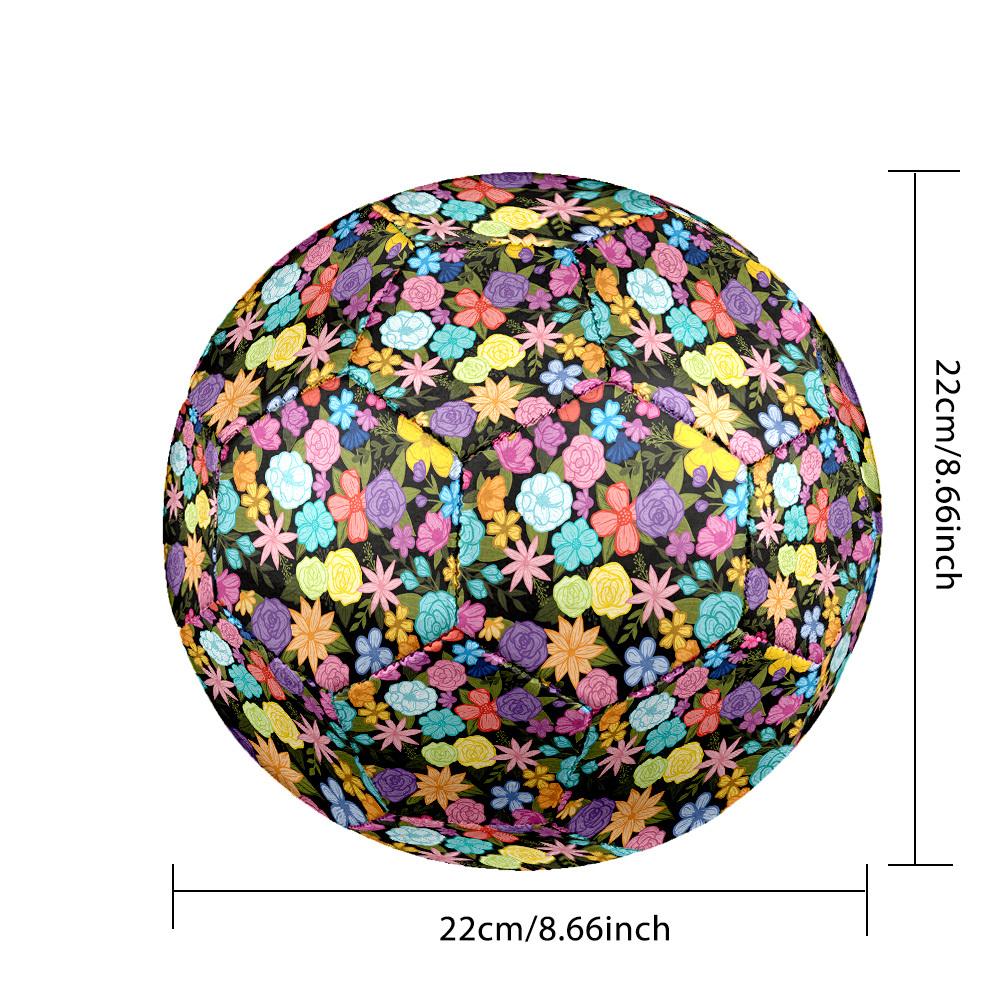1pc Floral Fantasy Size 5 Soccer Ball Professional Match Training Football Indoor &Outdoor Sports Ball Lightweight Durable m6554