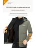 Модная мужская зимняя хлопковая куртка с капюшоном - Модный стиль Business Casual, Плюс бархатная теплота для пап среднего возраста (2025)