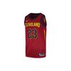 LeBron James Cleveland Cavaliers Sleeveless Basketball Jersey Men Tops Burgundy 903978-677