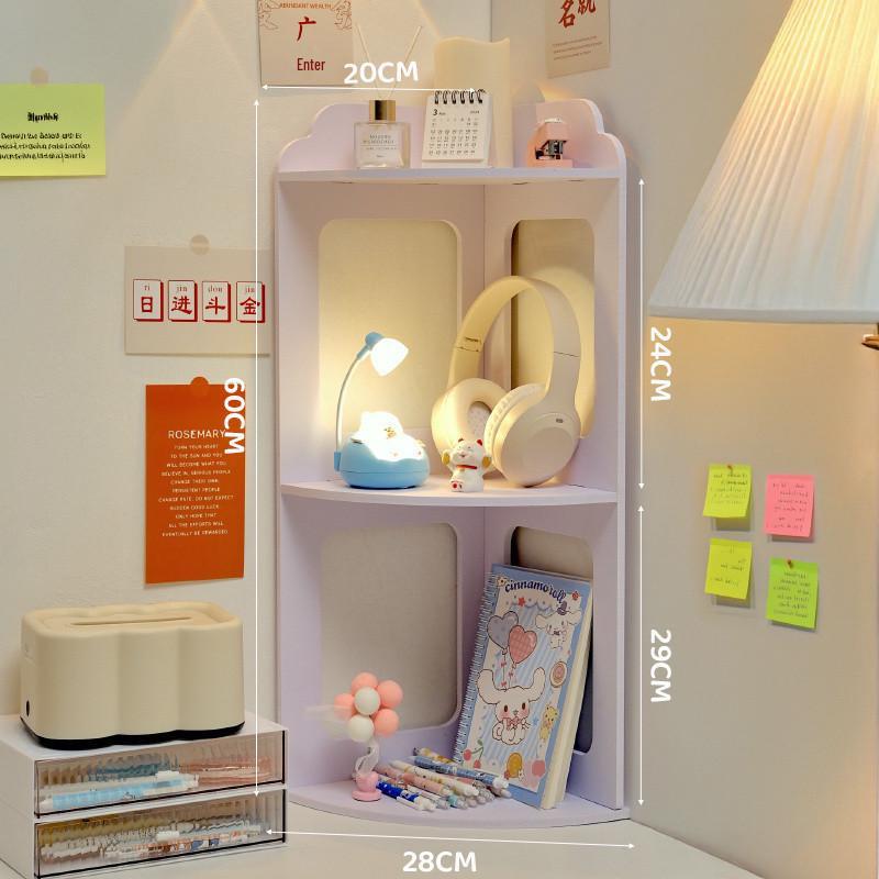 Треугольная угловая напольная полка для ванной комнаты для туалетных принадлежностей