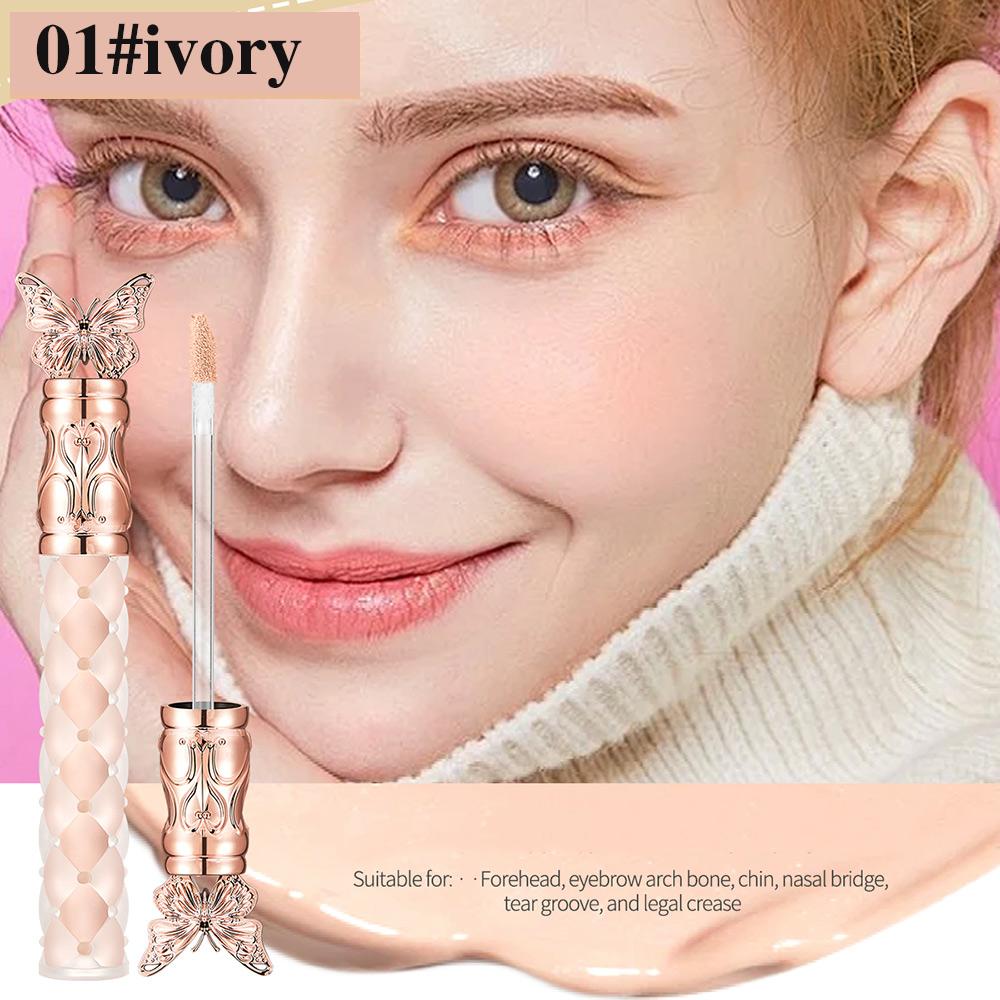 The Butterfly Design Concealer Can Not Only Cover Facial Acne And Dark Circles, But Also Hide Pores And Spots