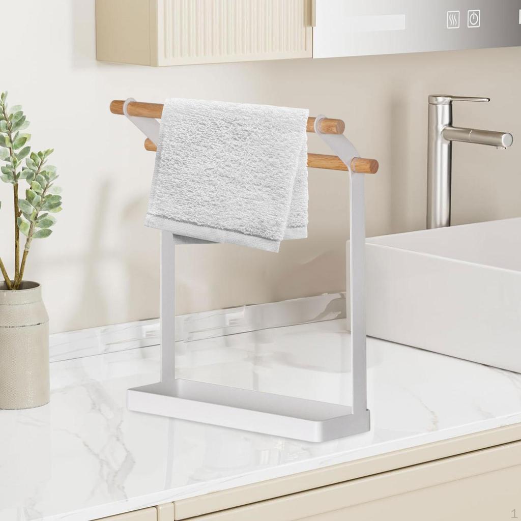 Держатель для полотенец, подставка, сушилка, простая отдельно стоящая штанга, дисплей, вешалка для банных полотенец 2