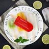 304 Stainless Steel  sicle with Log Sticker Robotic Welding Technology Homemade Food for Kids Friends Exquisite Box sy to Store