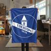 1pc Everton FC Print Flannel Blanket, High quality Comfortable for All Seasons, Home Decor, Warmth and Comfort, Perfect for Christmas Gifts40