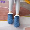 Men Women's Winter Super Soft Warm Floor Sock Cozy Fuzzy Fleece-Lined with Grippers Slipper Socks Floorshoes