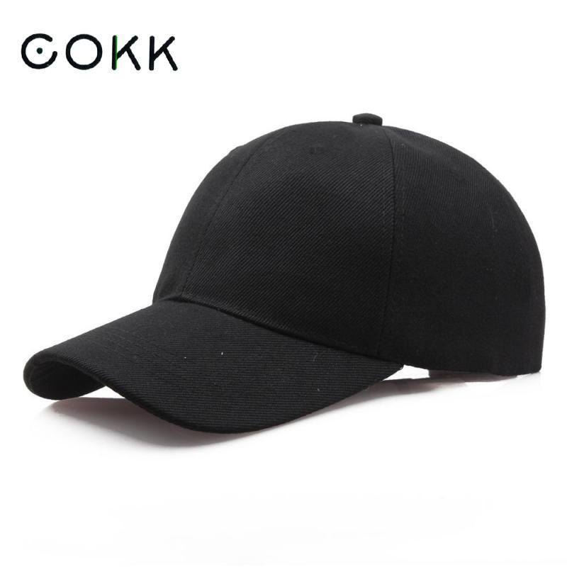 Кепка-бейсболка Cokk однотонная женская мужская кепка Snapback кепки для женщин Кепка папы женская черная Bone мужская дешевая Gorras повседневная