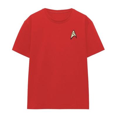STAR TREK Женская/Дамская инженерная униформа, футболка