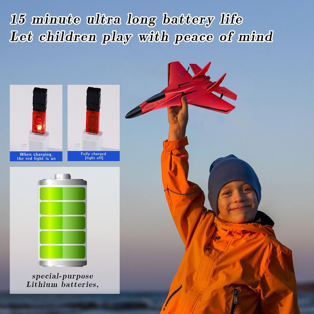 Самолет с дистанционным управлением, фиксированный двухканальный пенопластовый самолет-планер, детская игрушечная модель самолета