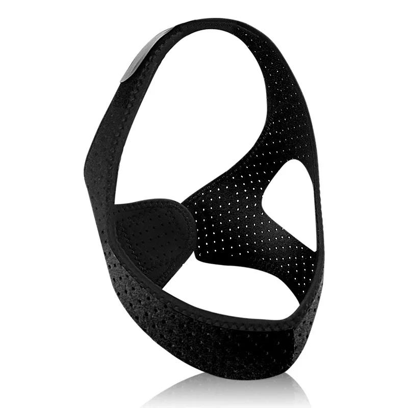 1PcAnti Snore Belt Stop Snoring Chin Strap Woman Man Night Sleeping Support Aid Tools Snoring Protection Jaw Bandage Health Care