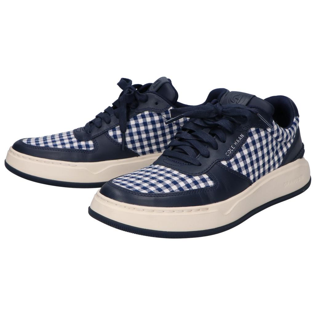 Cole Haan Excellent Condition C38591 Grand Pro Crossover Sneakers Shoes 25.5 Navy X CheckUsed
