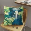 Anime K-Katsushika H-Hokusai Cushion Cover Pillowcase Upholstery Sofa Throw Pillow Home Decor Pillowcas