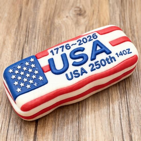 Америка 250-летие Игрушка-пищалка Снятие стресса Патриотическая США 250-летие Сенсорная Игрушка-пищалка Сжималка Вечеринка