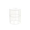 DRAW A LINE Lampshade, White, Size: 9.5cm W X 9.5cm D X 12cm H, DRAW A LINE (D-BWS-WH)