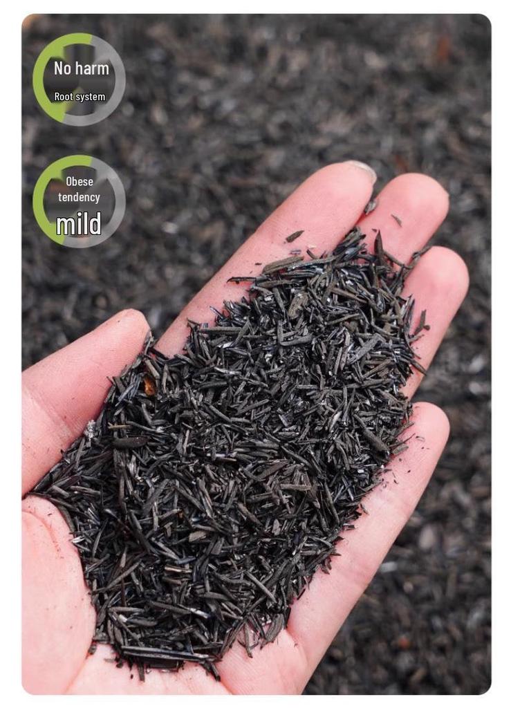 Carbonized Rice Husk Fertilizer: Orchid, Succulent, Vegetable Soil Amendment.