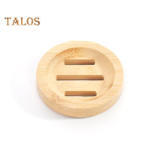 Держатель для мыльницы Высокая прочность Нелегко деформируется Легко чистить Бамбуковый поднос Декоративный деревянный держатель для слива мыла