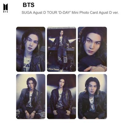 SUGA | Agust D TOUR 'D-DAY' Мини-фотокарточка Agust D версия. Официальная фотокарта