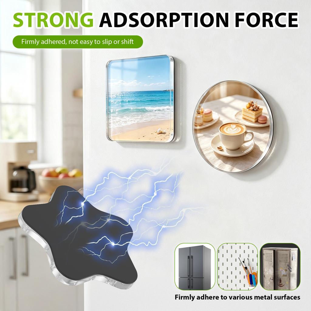 20Pcs DIY Fridge Magnet Craft Decorative Acrylic Handmade Souvenir Gift Refrigerator Magnet for Office,Classroom,Cabinet,Kitchen