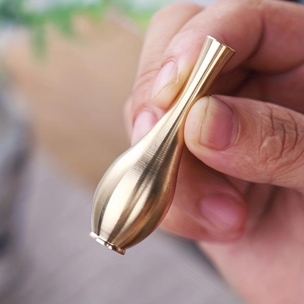 1 шт. Мини винтажная ваза, украшение для дома, ретро-бутылка для цветов из латуни, фигурки, декоративные поделки