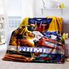 Transformers Fans (2) Customize Text Blanket Throw Customizable Blanket Soft & Cozy Perfect for Chair Livingroom Home Decor Bed All-Season Use