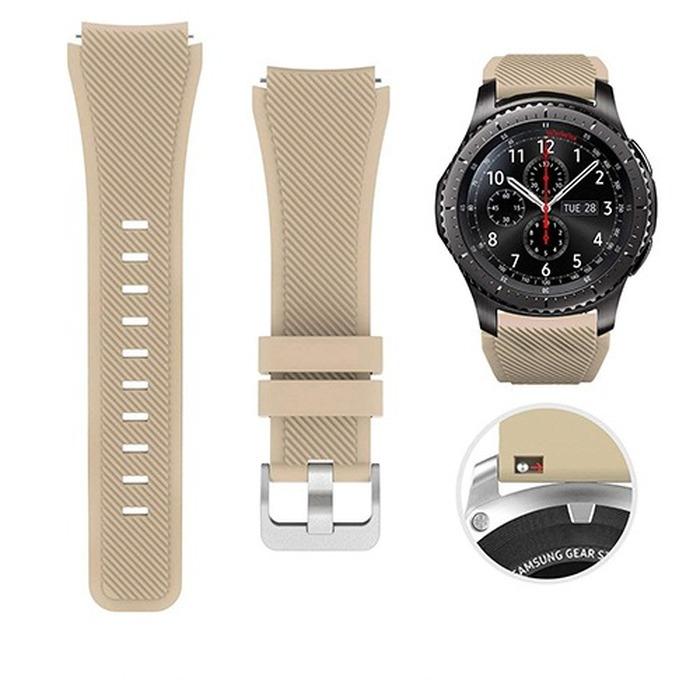 Силиконовый ремешок 22 мм 20 мм для Galaxy Watch 46 мм 42 мм спортивный ремешок для Samsung Gear S3 Frontier/Classic active 2 Huawei Watch 2