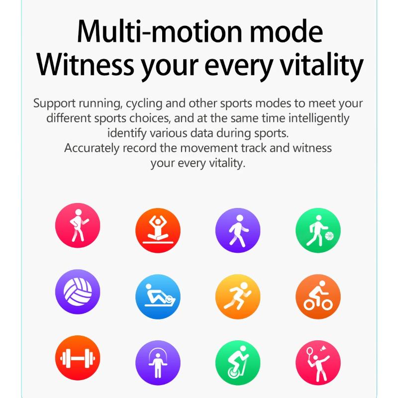 New AI Diagosis ECG Health Smart Watch Men Blood Pressure Lipid Uric Acid NFC Air Pump Airbag Health Smartwatches Women for IOS Android