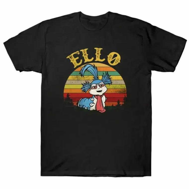 Labyrinth The Worm Ello Cult Movie Film 80s Fantasy Vintage Retro Men's T Shirt