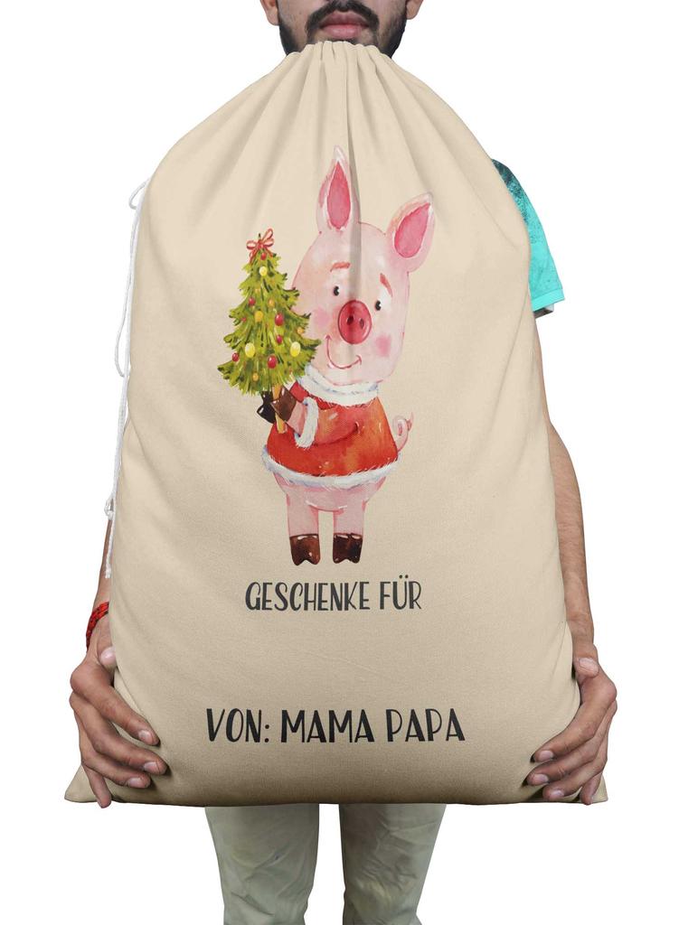 Printtoo Большая холщовая сумка на шнурке, рождественские мешки, подарочный мешок Санты, индивидуальный подарок на вечеринку, 2 шт., 27x20 дюймов