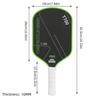 T700 Pickleball Rackets Set 16MM Pickle Ball Paddle Fashion Professional Game Supplies