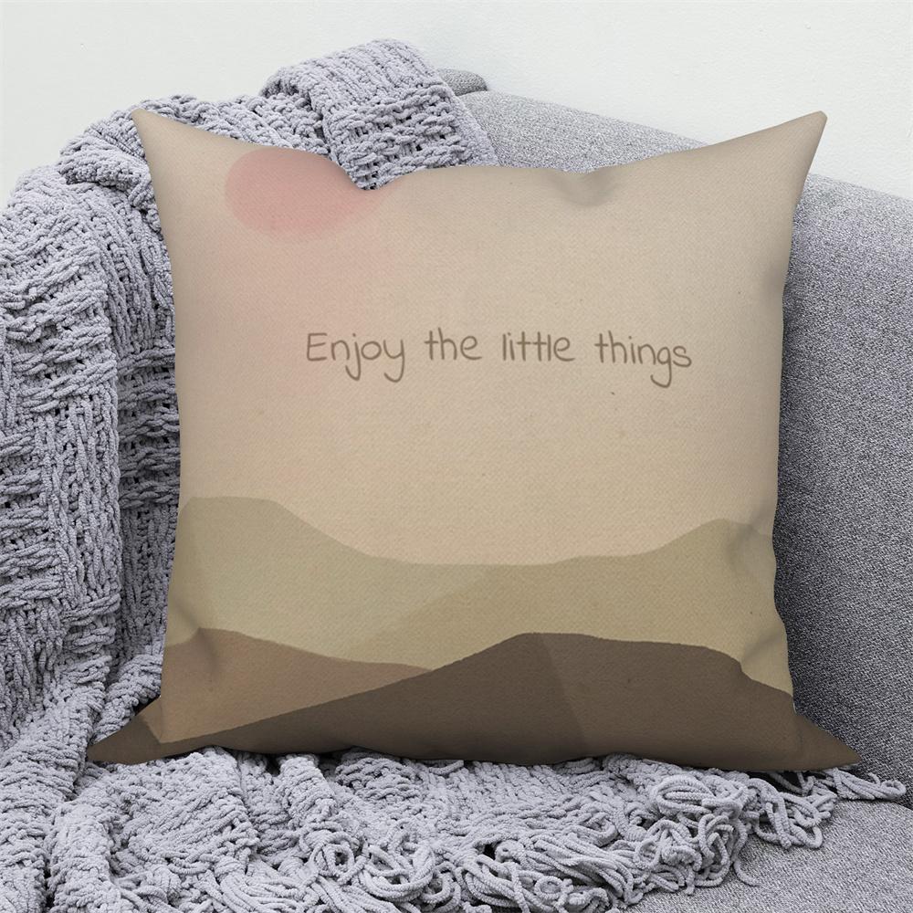 Природный ландшафт домашний диван-кровать декоративная наволочка японская подушка