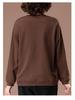 Plus Size Casual Sweatshirt for Middle-Aged Women - Early Autumn Round Neck Top