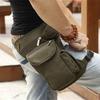 Multifunction Outdoor Cotton Sport Leg Bag Canvas Waist Bag Mone