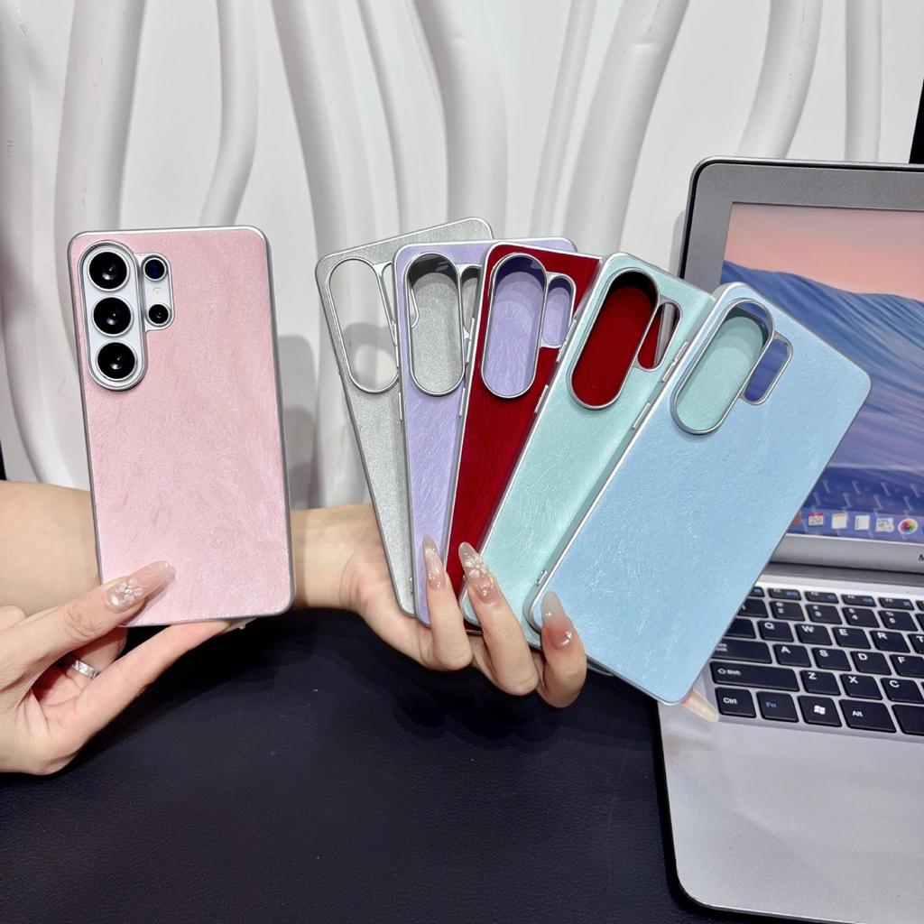 Чехол-веревка Samsung S26 Ultra Ice Silk Feather - Защитный чехол однотонный