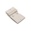 Bally B-Chain Short Metal Leather Wallet Crossbody Shoulder Bag Women bags Bone-White BRITNEY-W-83