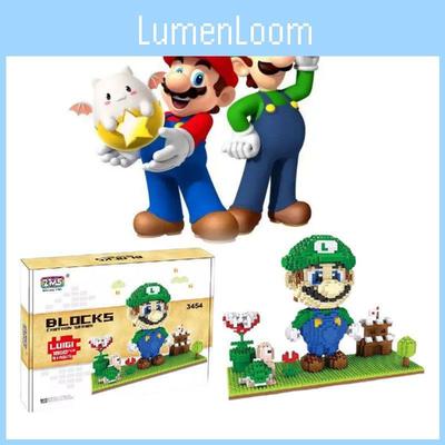 Zms 3490-3491 Сцена Мэри Китти Марио Конструктор Пазл Вставка Игрушка Подарок