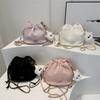 Spring Casual Chain Crossbody Bag Popular Retro Bag New Style Fashionable Casual Bucket Bag Women's Bag