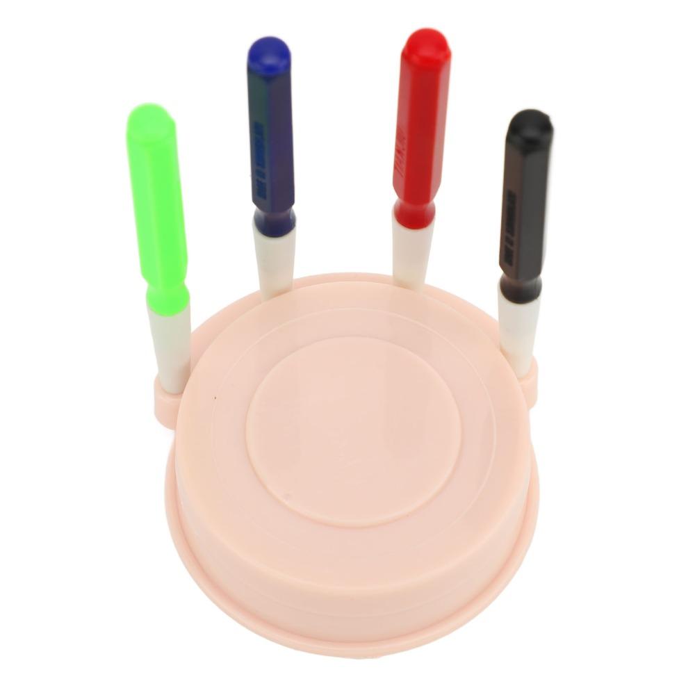 4pcs Matching oil storage cup Watch Oil Pen Watch Lubricating Tool Watchmaker daily repair
