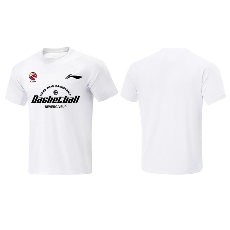 Футболка Li Ning CBA Collection Унисекс AHSVE61-2MORETHAN BAS