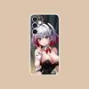 HSR Topaz Clear Mobile Phone Case for Samsung Galaxy S25 S24 S23 S22 S21Plus FE Ultra Colorful Cover