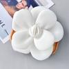 Exquisite Large Flower Corsage Soft Formal Dress Badge 22cm Camellia Brooch  Clothing Accessory