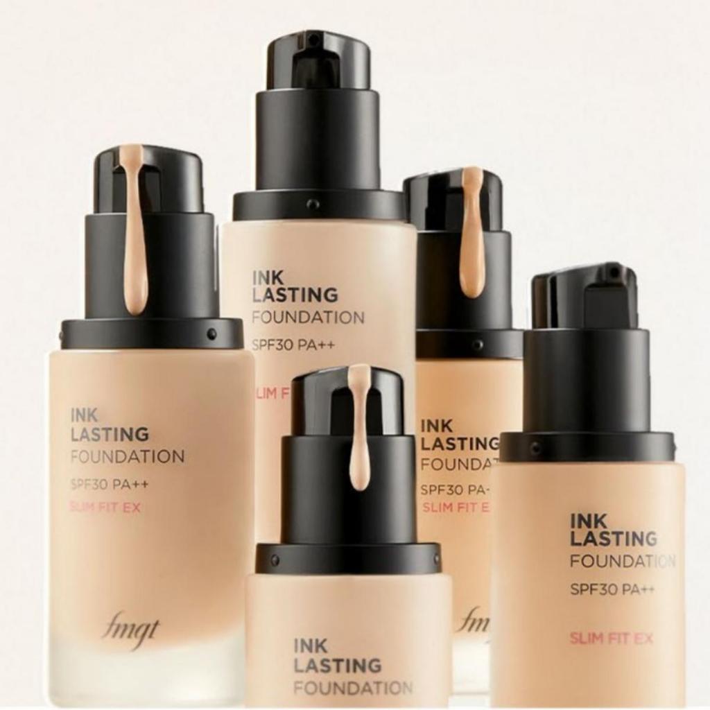 [The Face Shop] Тональная основа Ink Lasting Foundation Slim Fit EX 30 мл