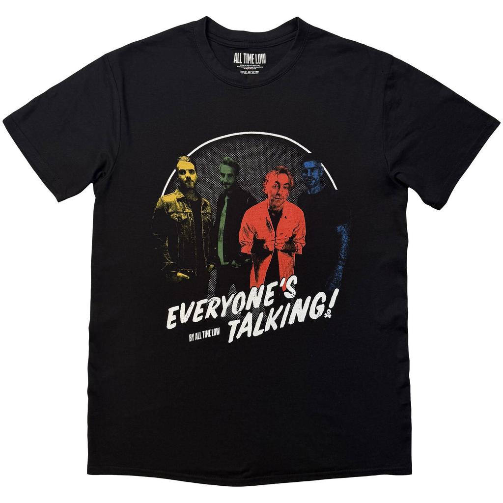All Time Low Everyones Talking T Shirt (Black)