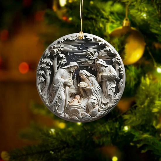 2D Акриловое Рождественское Украшение Легкое Домашний Офис Внутри Помещения Праздничная Вечеринка Рождество