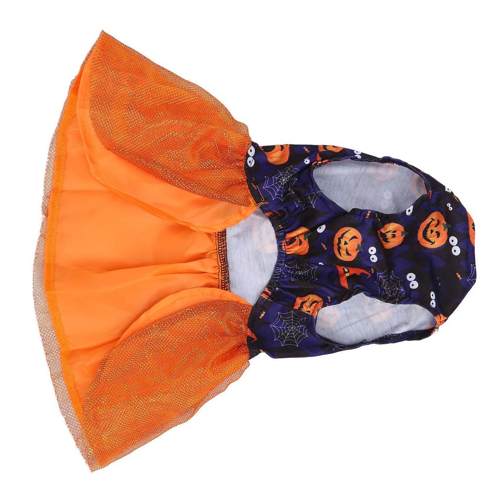 Костюм для питомца на Хэллоуин, приятный для кожи, милый, легкий, цельный костюм для собаки на праздник для щенка