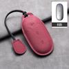 Car Key Cover for Li Auto ONE L7 L8 L9 L7 L8 L9 PU Leather Scratch Resistant Smart Key Protective Cover Buckle Rope Car Keychain