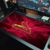 St. Louis Cardinals Color Mouse Pad Large Gaming Table Cushion Non-slip Laptop Tablet Big Mousepad XXL Mat Mini PC Playmat With Lock edge
