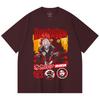 230 Gsm 100% Cotton Dandadan V26 Okarun Turbo Print Unisex Heavy Cotton T Shirt