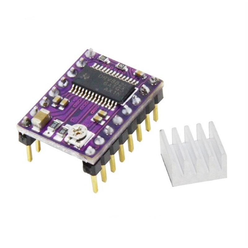 Детали 3D-принтера A4988 DRV8825 Драйвер шагового двигателя с радиатором для платы SKR V1.3 1,4 GTR V1.0 RAMPS 1,4 1,6 MKS GEN V1.4