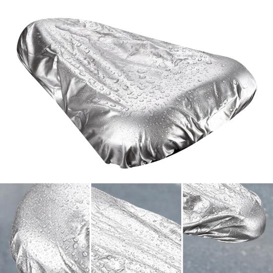 Чехол для сиденья велосипеда, водонепроницаемый, складной, легкий, из ПВХ, для горного велосипеда, для шоссейного велосипеда, защита от пыли, снега и солнца