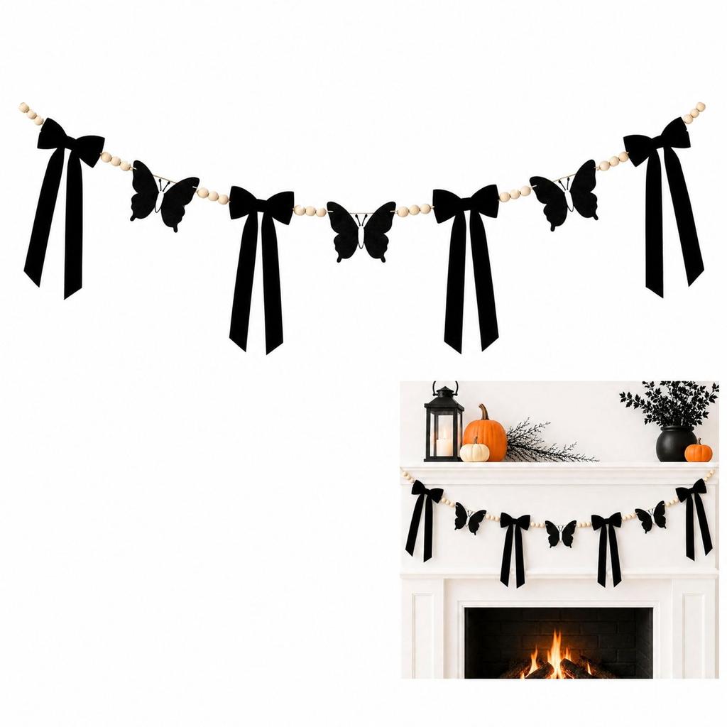 Halloween Hanging Bunting Flags for Party and Wall Decoration